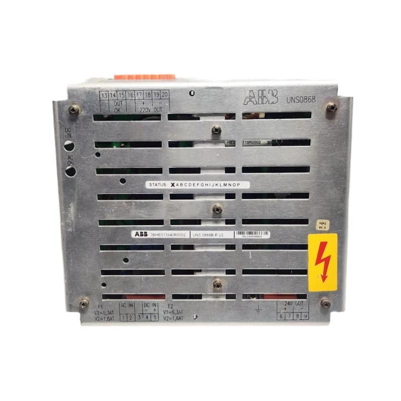 ABB UNS0868B-P/UNS 0868B-P,V2 3BHE013940R0002 Power Supply Module