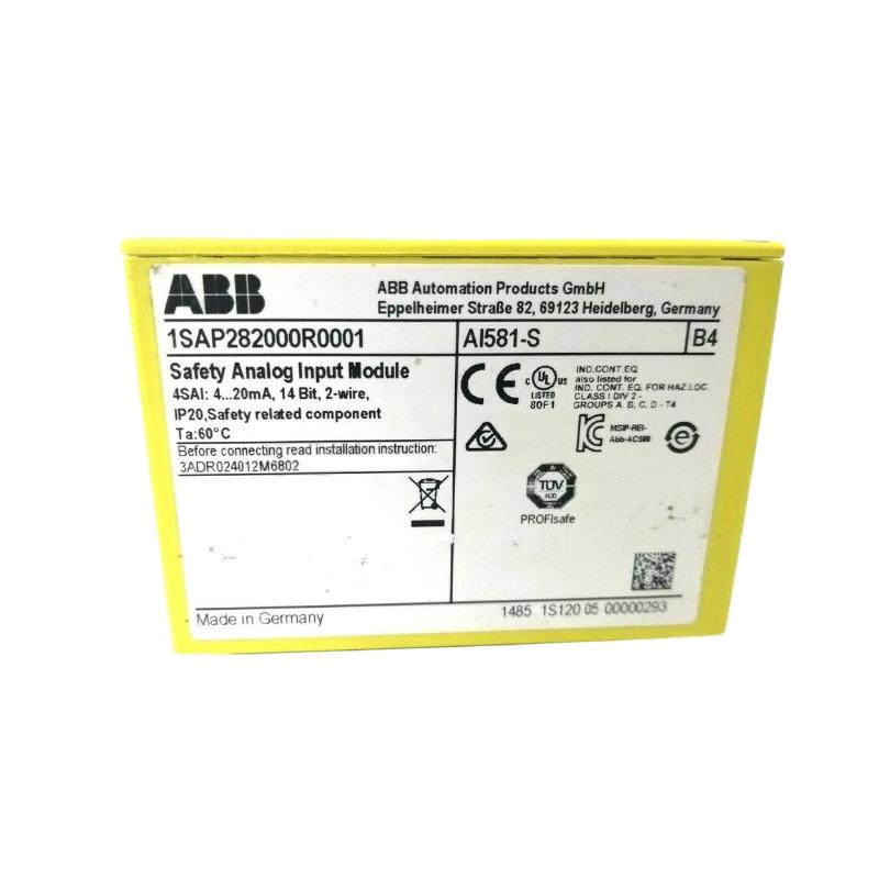 AI581-S 1SAP282000R0001 2