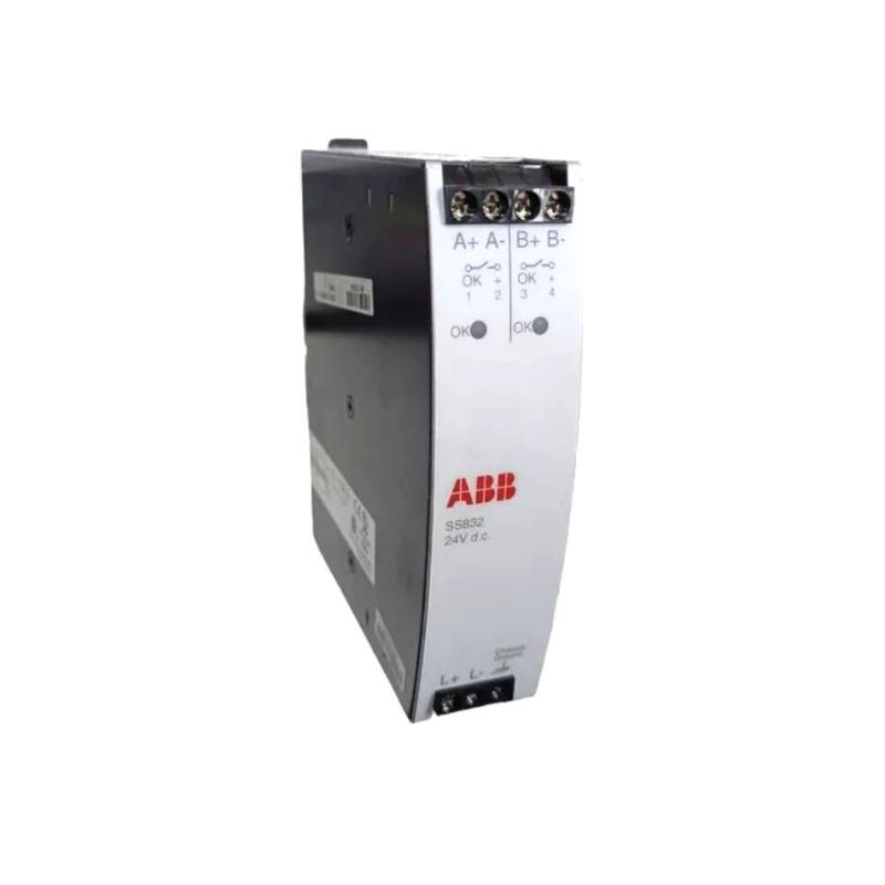 ABB SS832 Power Supply Module for Industrial Automation – High-Performance 24V DC Power Supply with Superior Protection Features