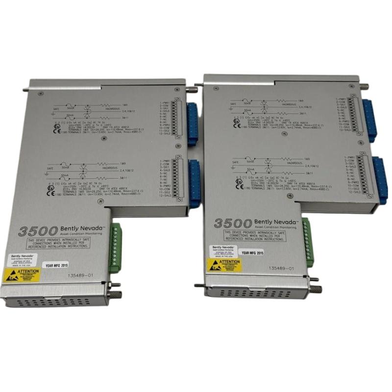 Bently Nevada 3500/25 126648-02 Isolated Key Phase I/O Module