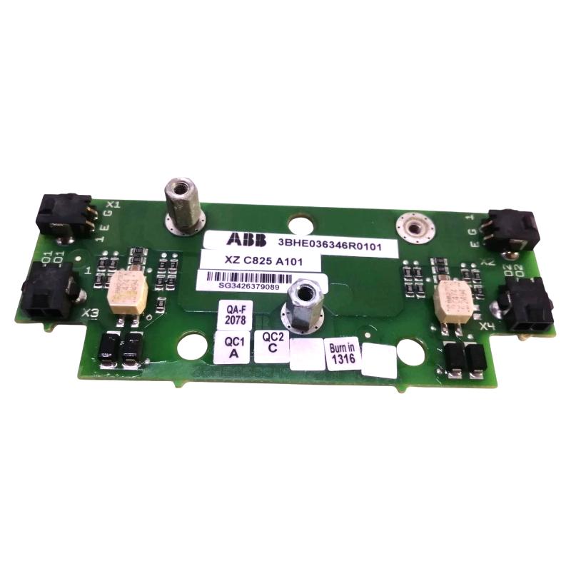 ABB XZ C825 A101 3BHE036346R0101 Green Board