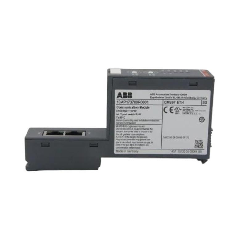ABB CM597-ETH Communication Module – High-Performance Ethernet Interface for Seamless Industrial Connectivity and Integration