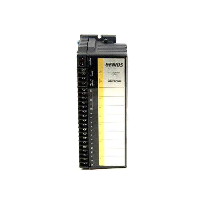 GE IC660BBD100 115 VAC 8-Circuit Grouped Discrete I/O Block for Genius I/O Systems