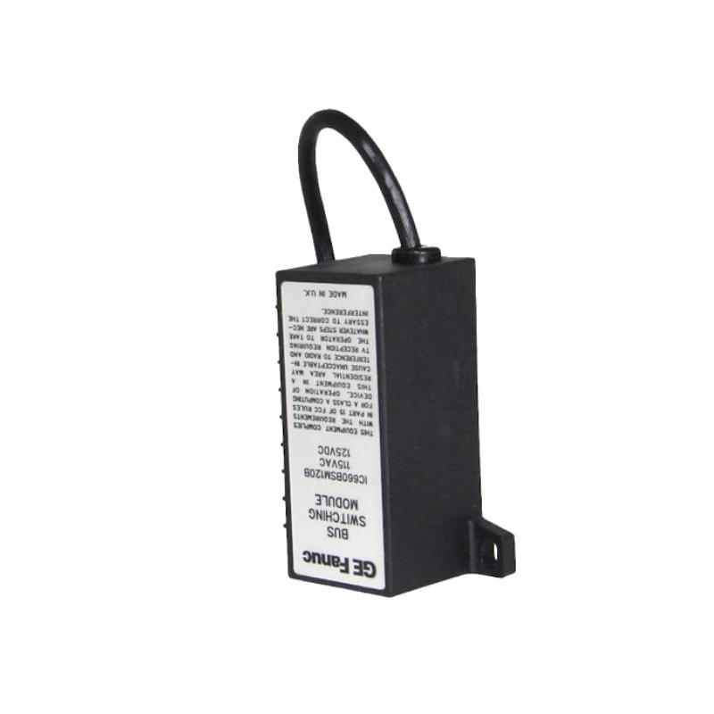 GE IC660BSM120 Genius I/O Bus Switching Module for Redundant Serial Bus Connectivity