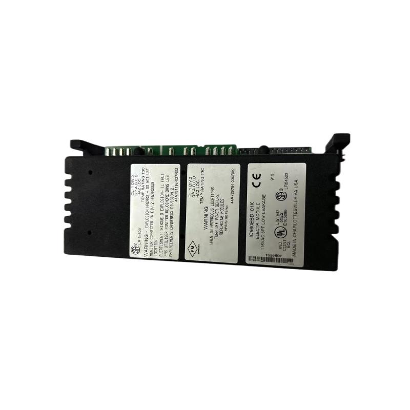 GE IC660TSD100 Genius I/O Terminal Assembly Module – 8‑Circuit Industrial PLC Field Interface with AC Power Support