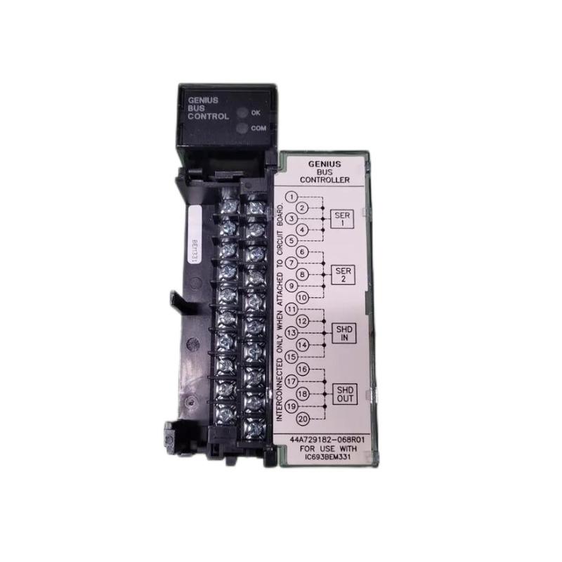 GE IC693BEM331 Bus Expansion Module (BEM) for Series 90-30 PLC Systems with Extended Communication Support