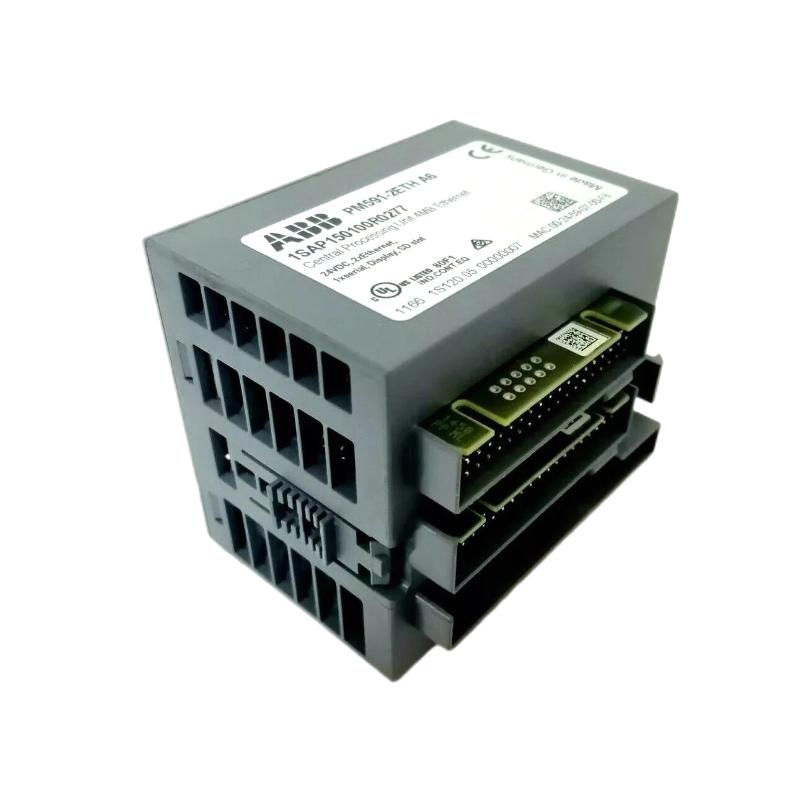 ABB PM591-2ETH CPU Module Dual Ethernet PLC Controller for Advanced AC500 Industrial Automation Systems