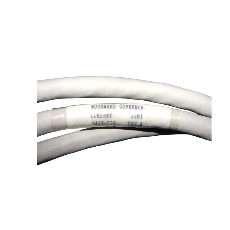 Woodward 5417‑038 6‑Foot NetCon Low Density Analog Cable for Industrial Control Systems