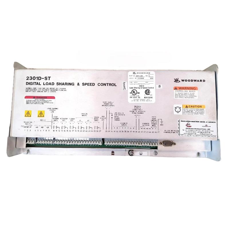 Woodward 8273-128 Digital Load Sharing And Speed Control Module