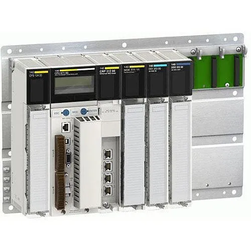 Schneider Electric 140CPU11303C Advanced Modicon Quantum PLC CPU Processor Module with Expanded Memory and Dual Communication Capability