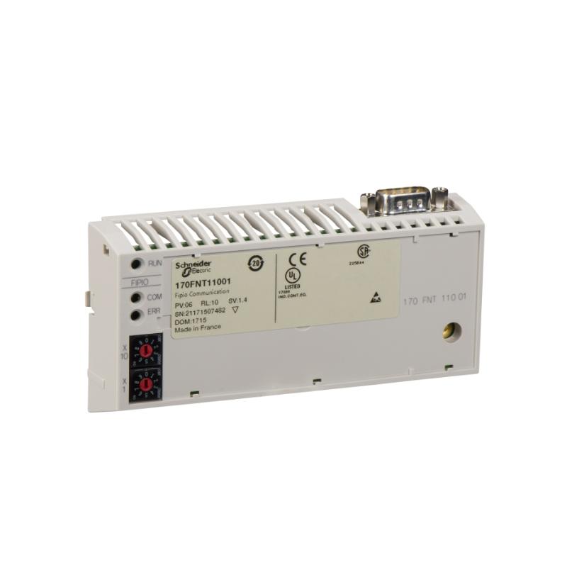 Schneider 170FNT11001 High-Speed Fieldbus Communication Module for Industrial Automation and Precise Process Control Systems