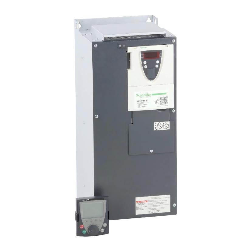 Schneider ATV61HD30N4 Altivar 61 Series 30kW (40HP) Variable Frequency Drive for Pump, Fan and HVAC Process Automation