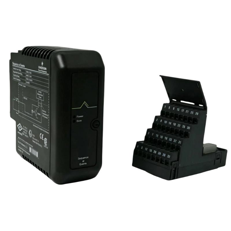 Emerson VE4002S1T2B5 KJ4001X1-CB1+KJ3204X1-BA1 Output Module with Terminal Blocks