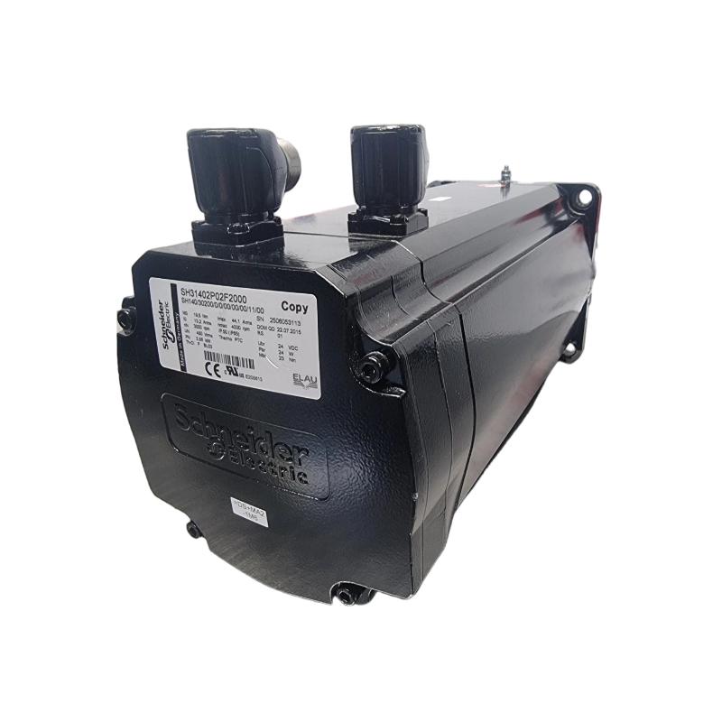 Schneider SH31402P02F2000 Lexium SH3 Servo Motor – 3.9 kW High-Torque AC Servo Motor with 60.1 Nm Peak Torque for PacDrive Automation Systems, Industrial 620×320×480 mm Design
