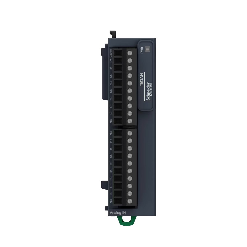 Schneider Electric TM3AI4 4‑Channel Analog Input Module for Modicon TM3 PLC Systems
