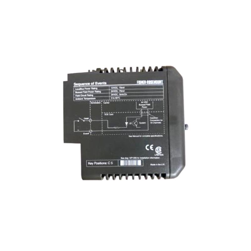 Emerson KJ3008X1-BA1 Analog Input Module (DeltaV DCS)