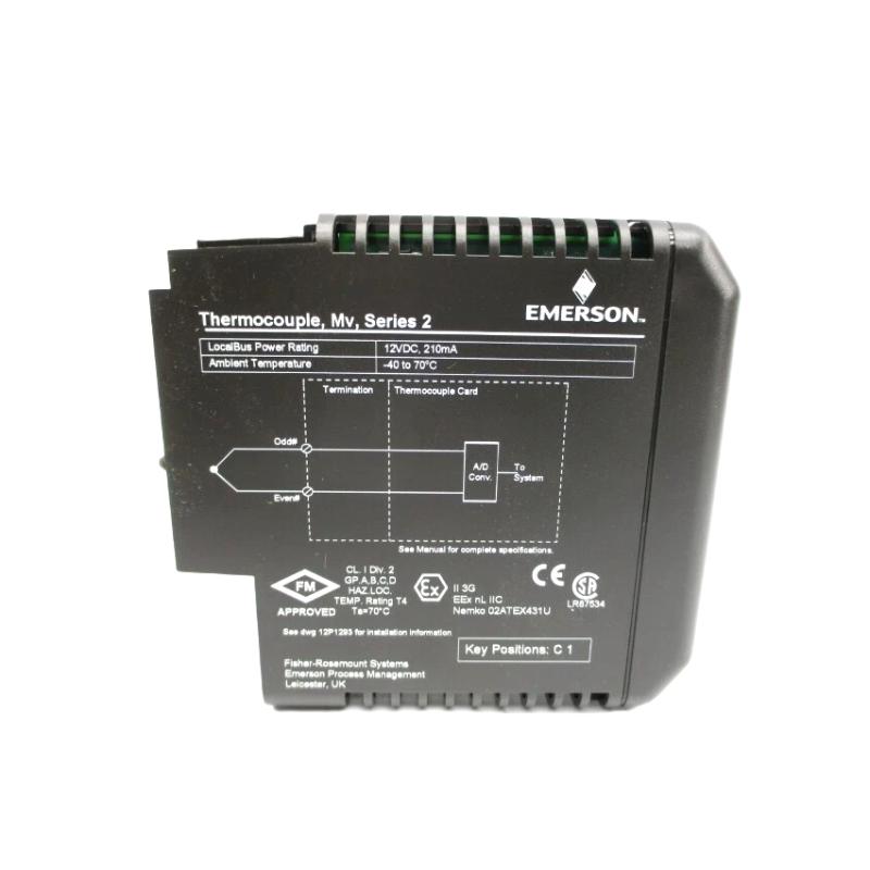 Emerson KJ3224X1-BA1 Thermocouple / mV Input Module (DeltaV Series)
