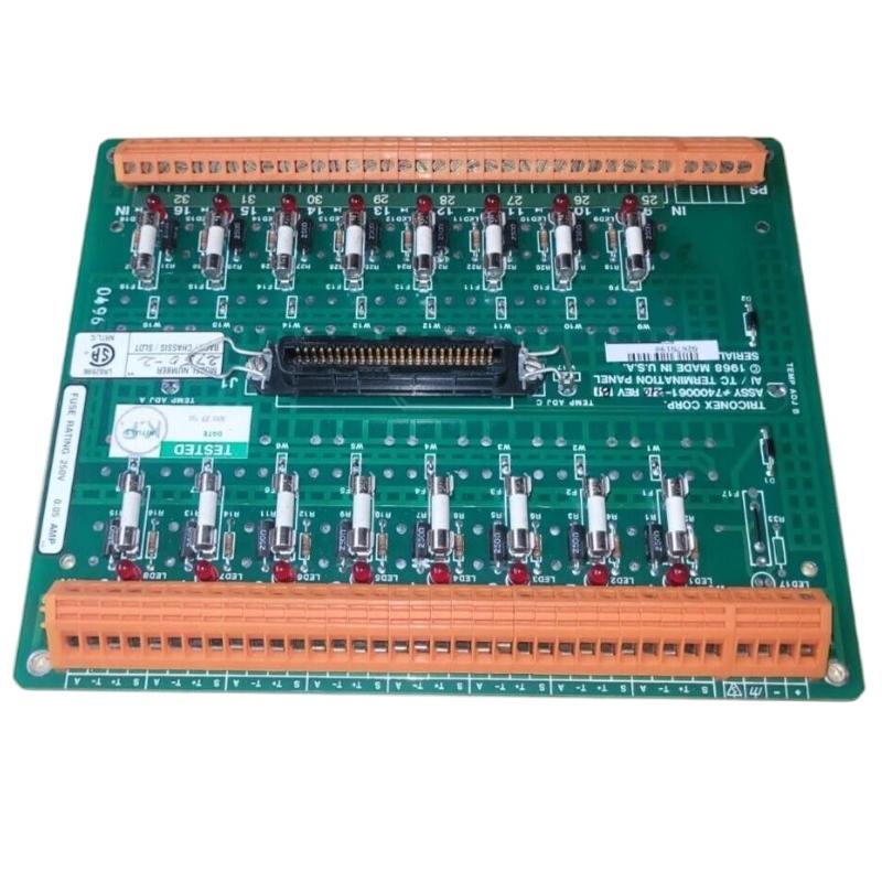 Invensys Triconex 2750-2 7400061-210 Terminal Panel