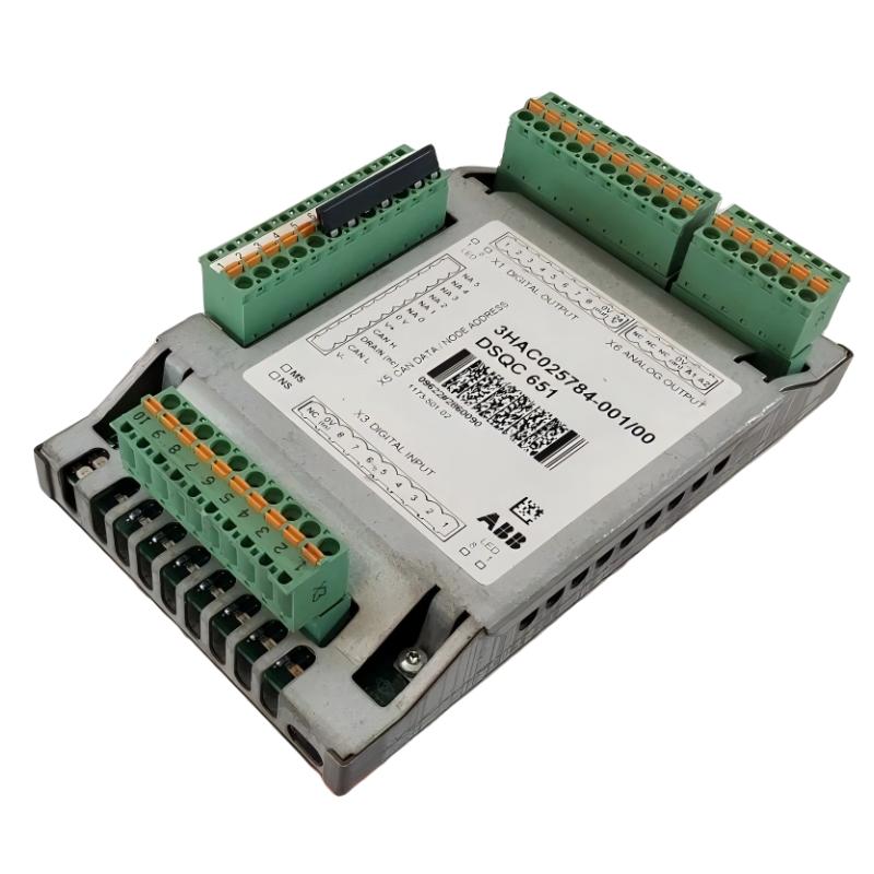 ABB DSQC 651 3HAC025784-001/00 Control Cabinet I/O Module