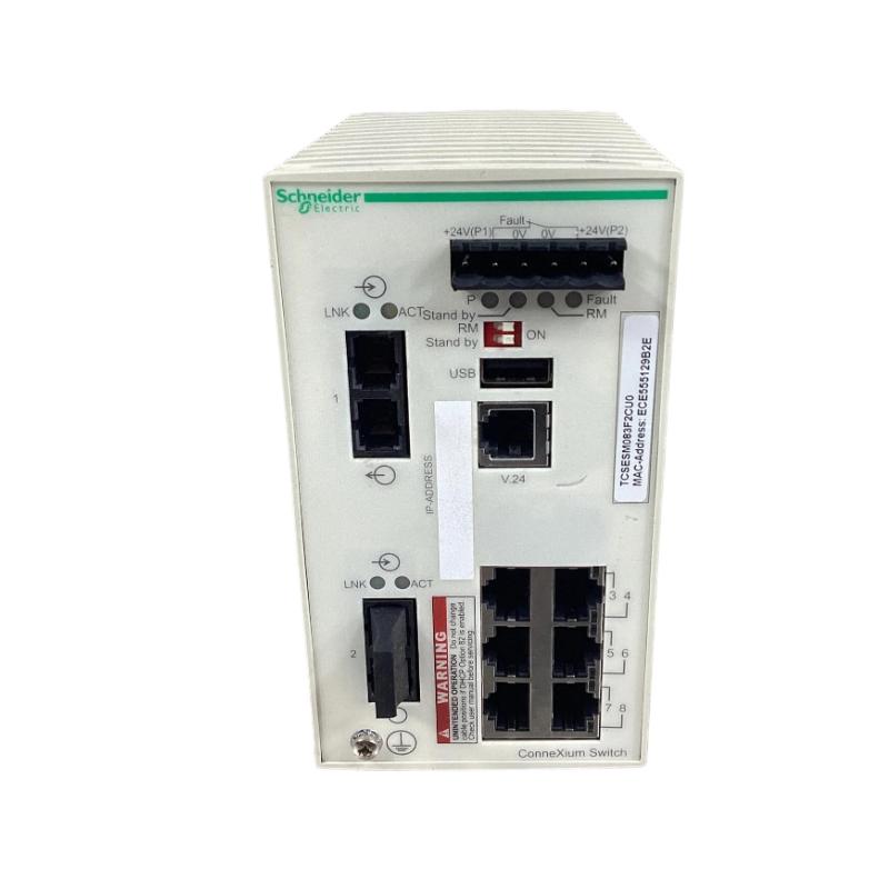 Schneider TCSESMO83F2CUO Ethernet TCP/IP Managed Switch