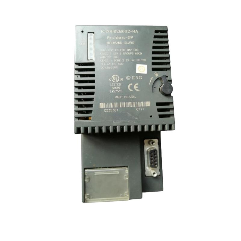 GE IC200BEM002 Network Communication Module (PROFIBUS-DP Slave)