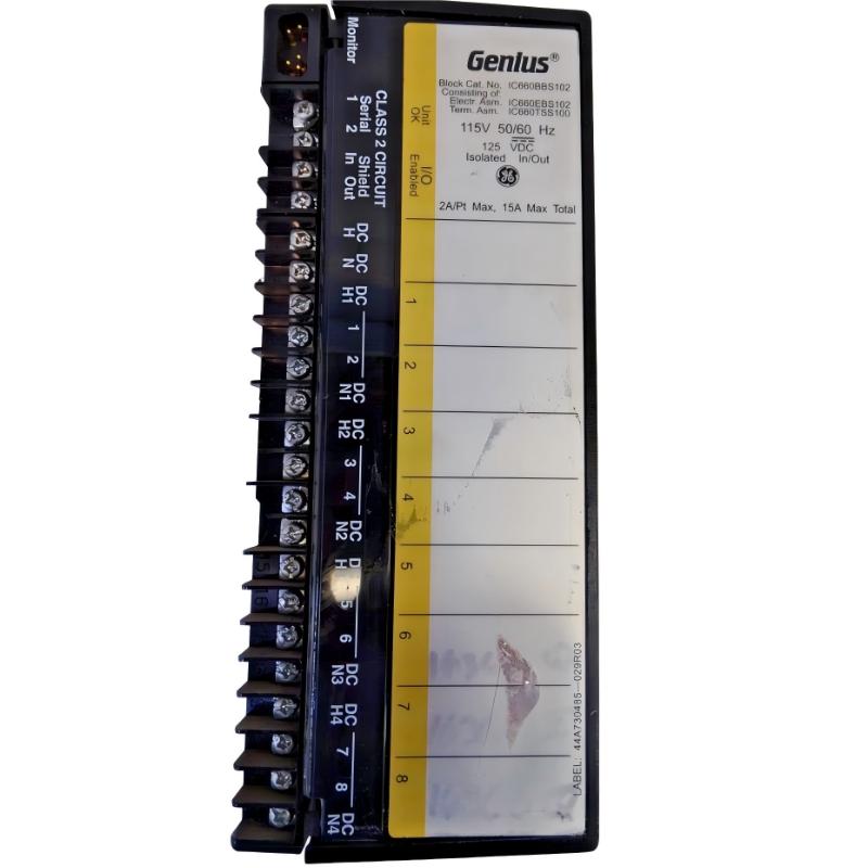 GE IC660EBS102 I/O Block Electronic Components