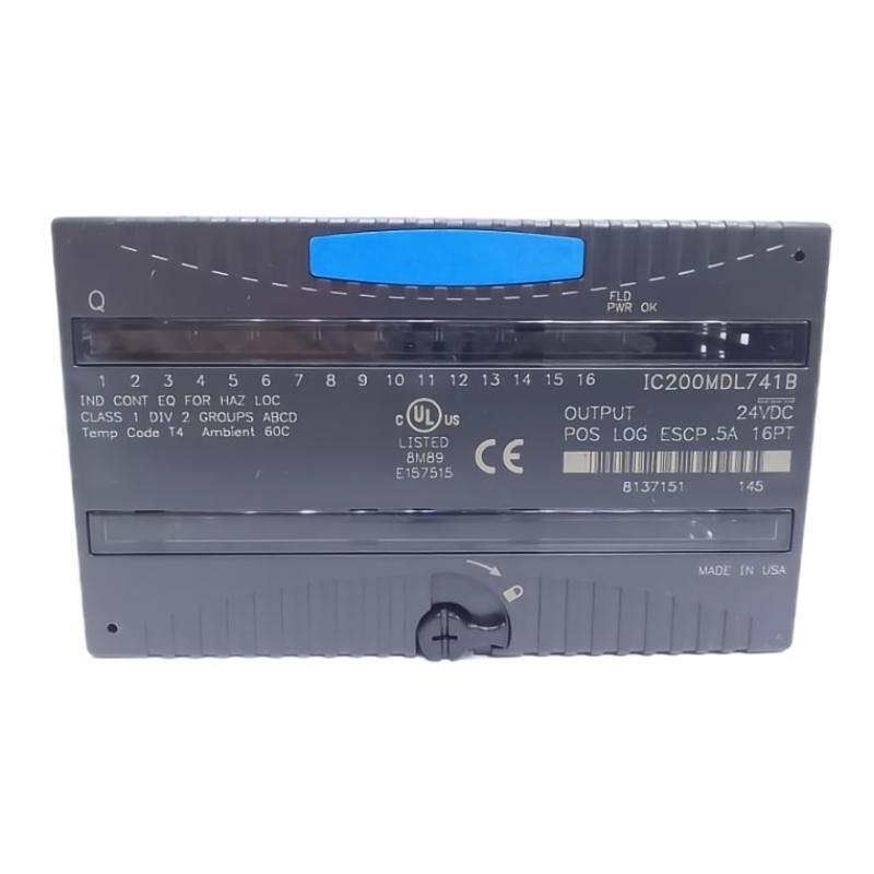 GE IC200MDL741 – VersaMax 24VDC Discrete Output Module