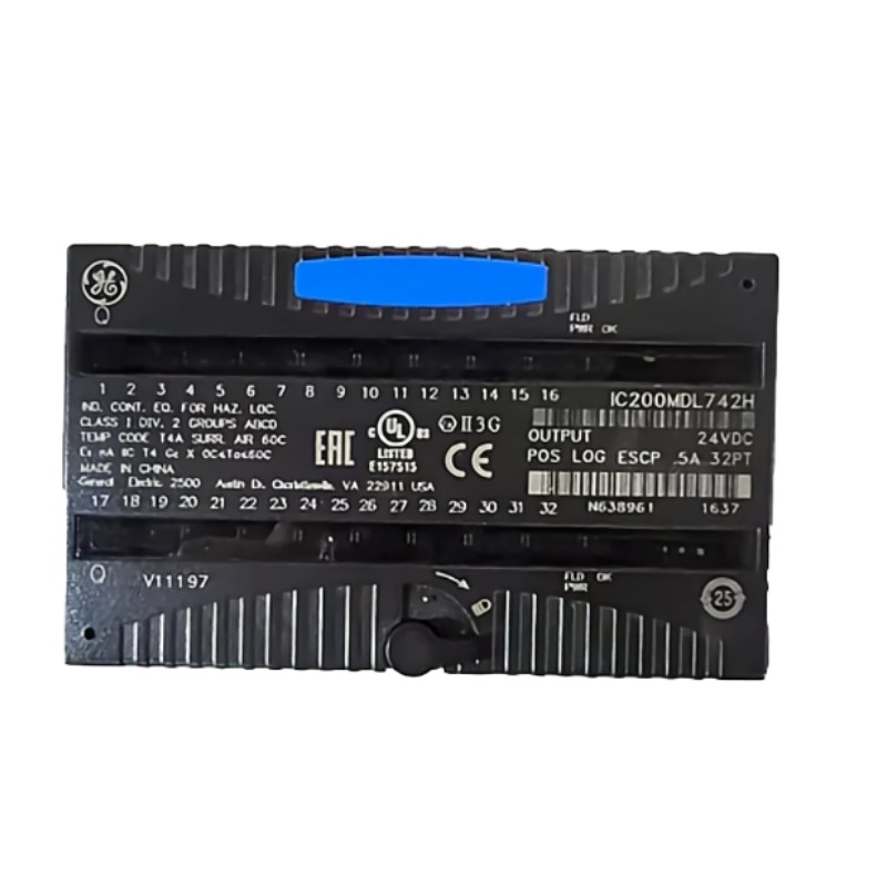 GE IC200MDL742 – VersaMax 24VDC Discrete Output Module