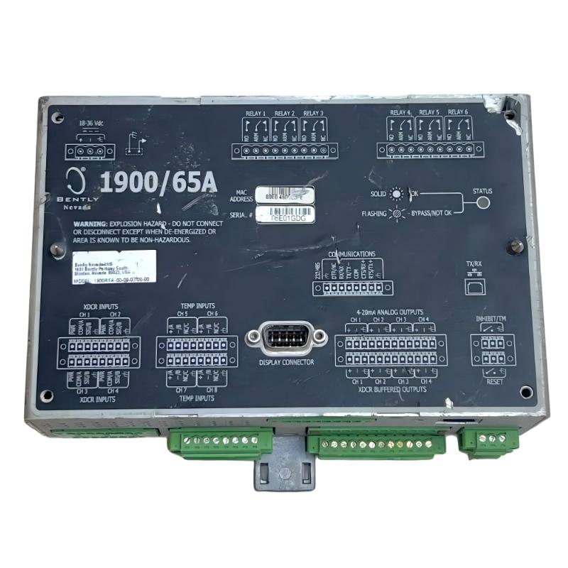 Bently Nevada 1900/65A-01-01-01-00-01 General Equipment Monitor