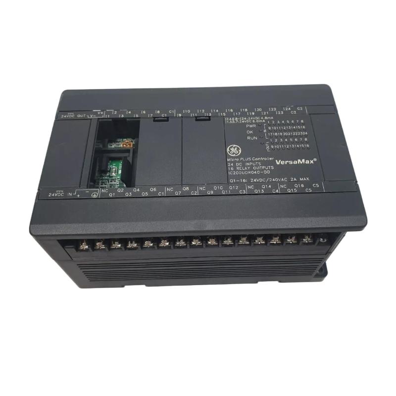 GE IC200UDR040 – VersaMax Micro 40-Point PLC Controller Module