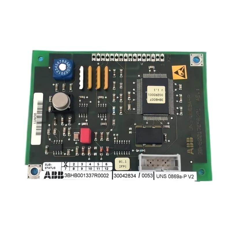 ABB UNS 0869a-P,V2/UNS0869A/UNS0869A-P 3BHB001337R0002 Interface Board Control Board