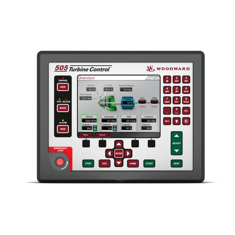 Woodward 8200-1311 505XT Series High-Pressure (HV-STD) Turbine Controller