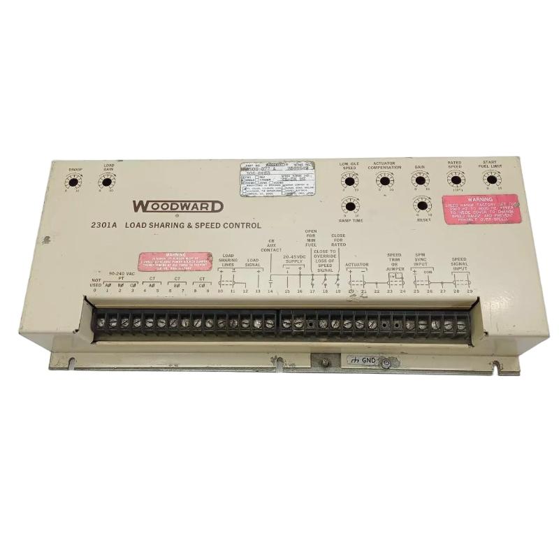 Woodward 9905-377 Load Distribution And Speed ​​Controller