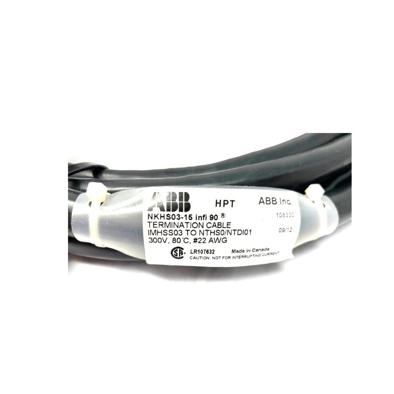 ABB Bailey NKHS03-15 Hydraulic Servo Interface Cable