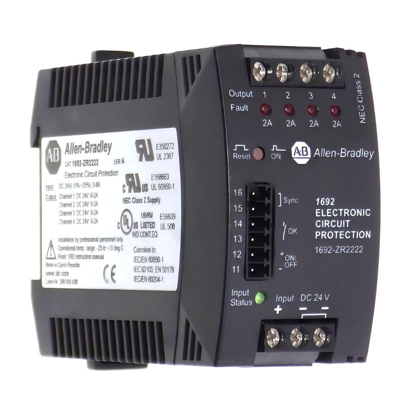  Allen Bradley 1692-ZR2222 Electronic Circuit Protection Module
