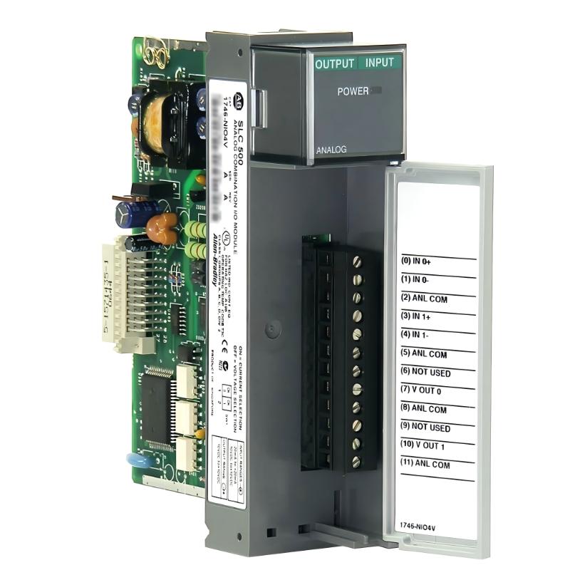 Allen Bradley 1746-NIO4V SLC 500 Combined Analog I/O Module