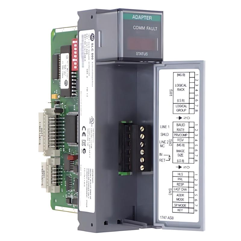 Allen Bradley 1747-ASB/A SLC 500 Remote I/O Adapter Module