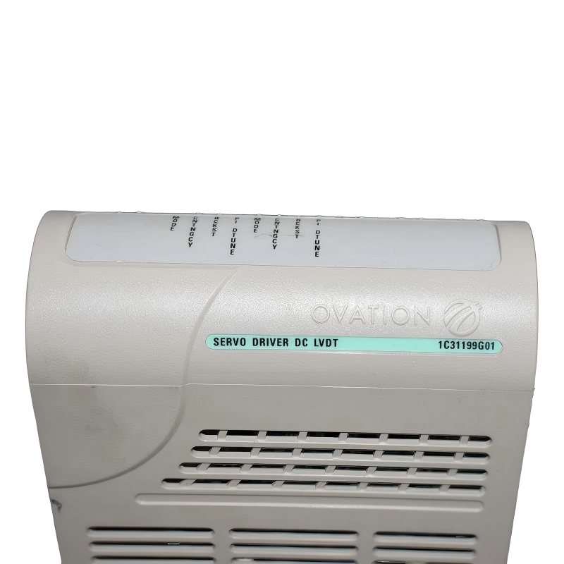 Ovation 1C31199G01 Servo Drive Electronic Module