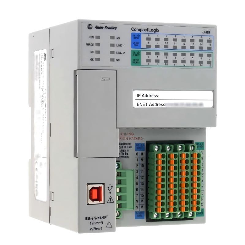 Allen Bradley 1769-L18ER-BB1B CompactLogix 5370 L1 Ethernet Controller