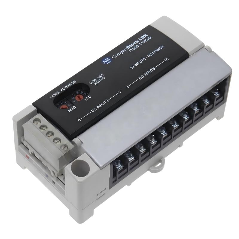 Allen Bradley 1790D-T16BV0 CompactBlock LDX I/O Basic Module