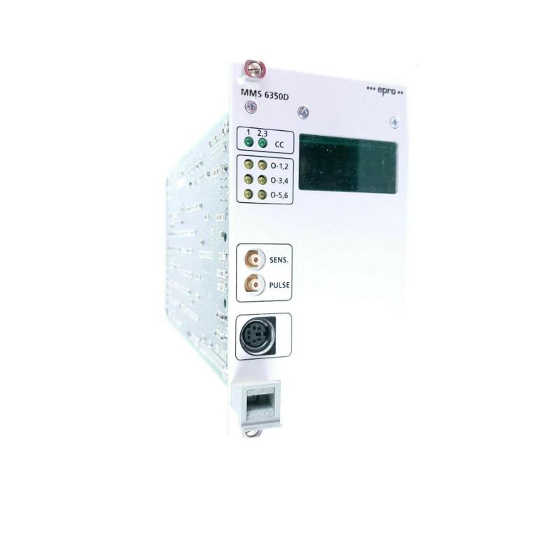 Epro MMS 6350D Turbine Overspeed Monitoring Module