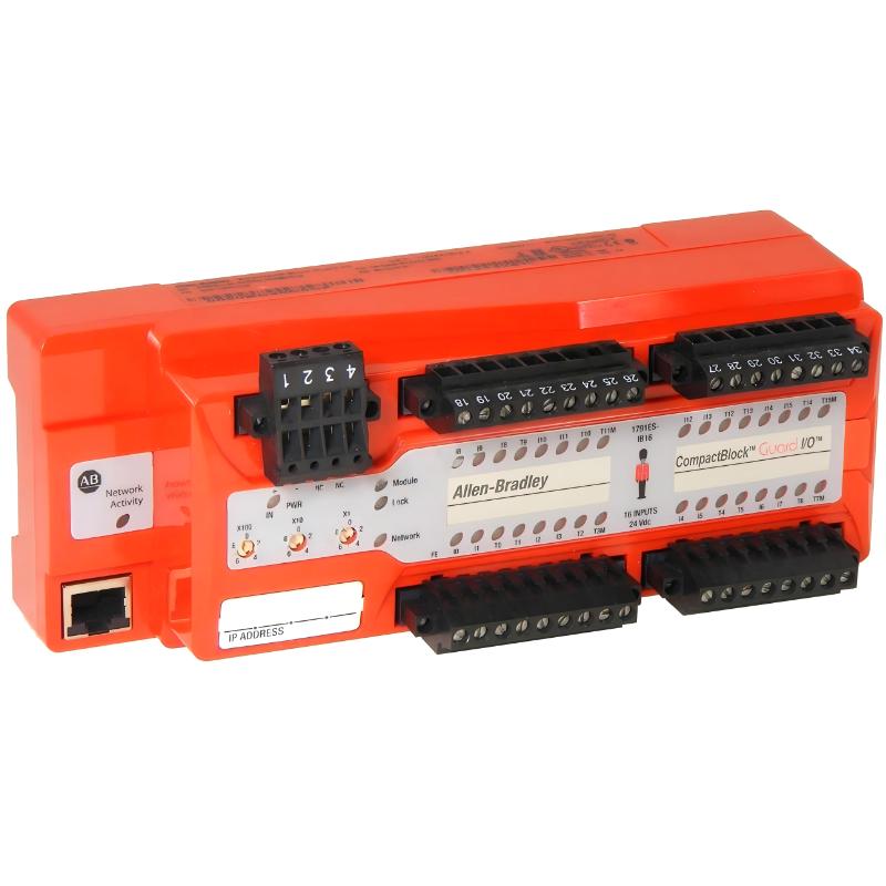 Allen Bradley 1791ES-IB16 EtherNet/IP Secure Compact Block Input Module