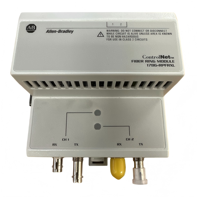 Allen Bradley 1786-RPFRXL ControlNet Ultra-Long Distance Fiber Optic Ring Repeater Module