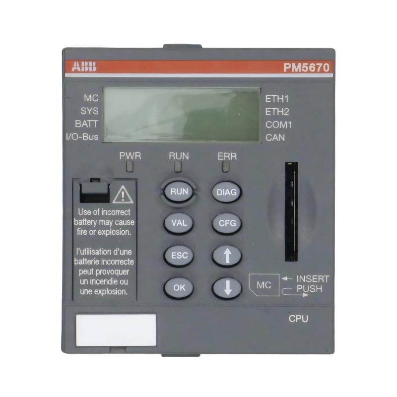  ABB PM5670-2ETH 1SAP151000R0278 Processor Module