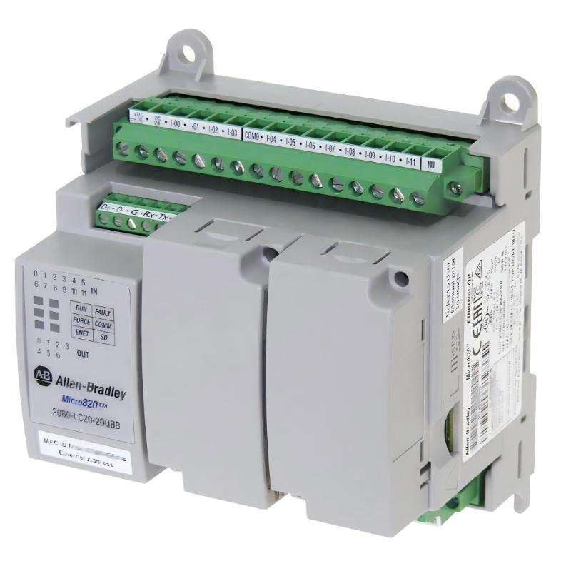 Allen Bradley 2080-LC20-20QBBR Micro850 Programmable Controller