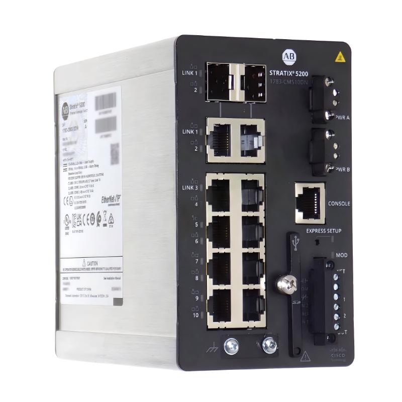 Allen Bradley 1783-CMS10DN Stratix 5200 Ethernet Managed Switch
