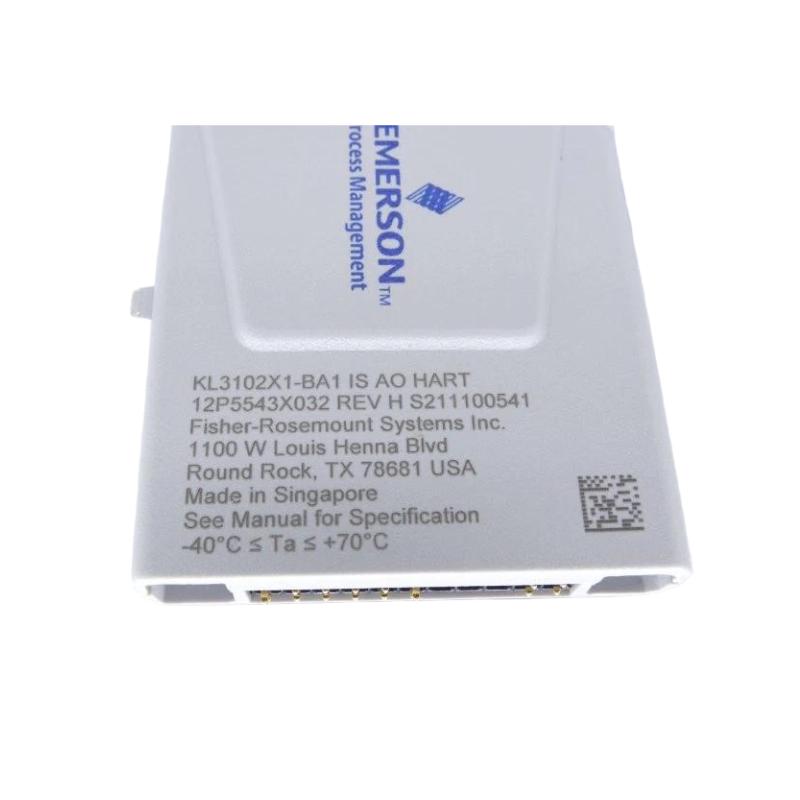 Emerson SE4308T01 KL3102X1-BA1-3