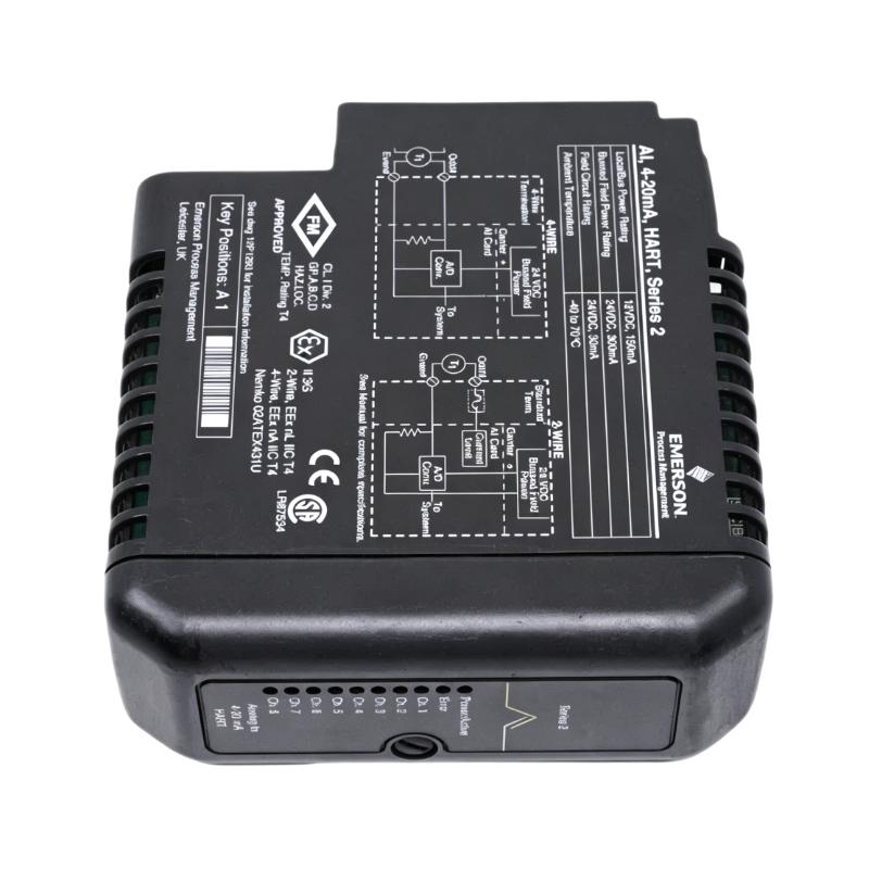 Emerson KJ3222X1-BA1 12P2532X072 VE4003S2B1 Analog Input Module