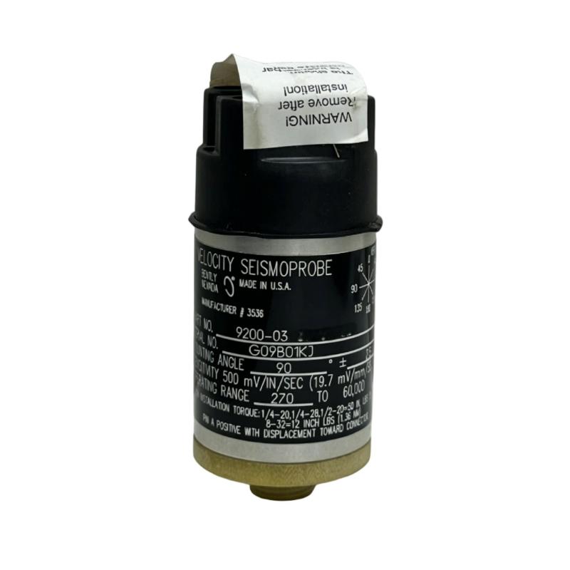 Bently Nevada 9200-03-02-02-00 Dual linear Velocity Seismic Sensor