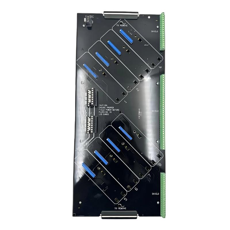 Emerson KJ4003X1-BA1 8-inch Wide VerticalPLUS I/O Bracket (left side)